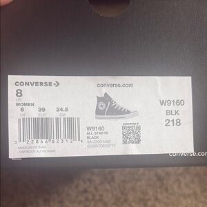 Converse All Star Hi Black High-Tops